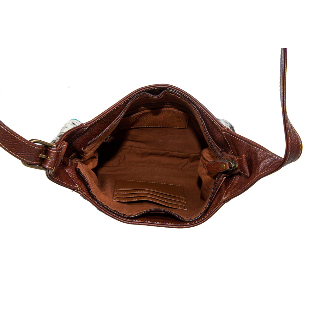 Teranda Leather Hairon Bag - Myra USA