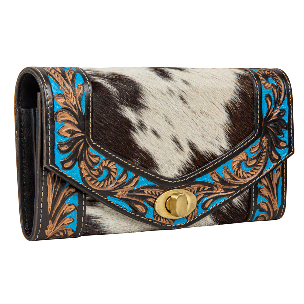 Night Gaze Hand-Tooled Wallet - Myra USA