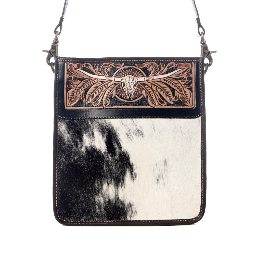 Spirit Of The Herd Hand-Tooled Bag