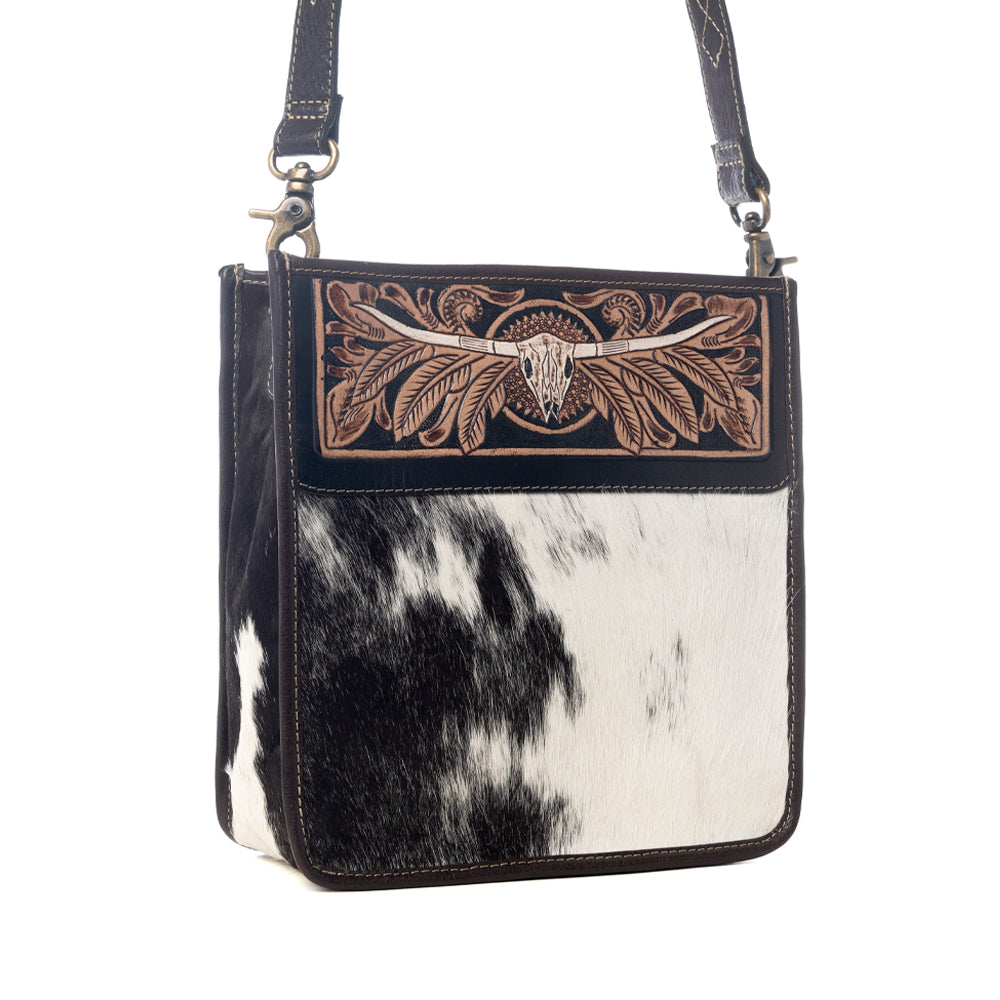 Spirit Of The Herd Hand-Tooled Bag