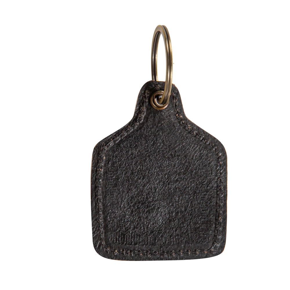Morning Sunflower Hand-Tooled Key Fob - Myra USA
