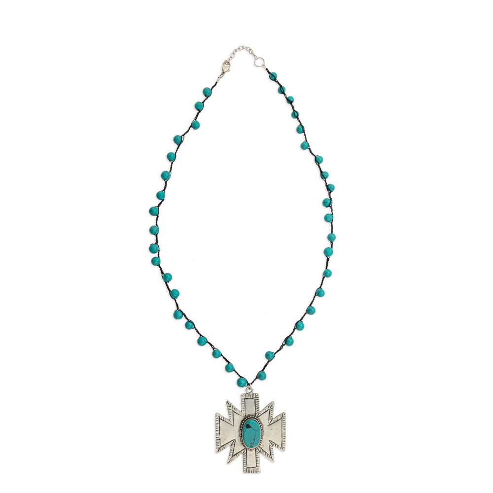 Thunder Spirit Medallion Necklace - Myra USA