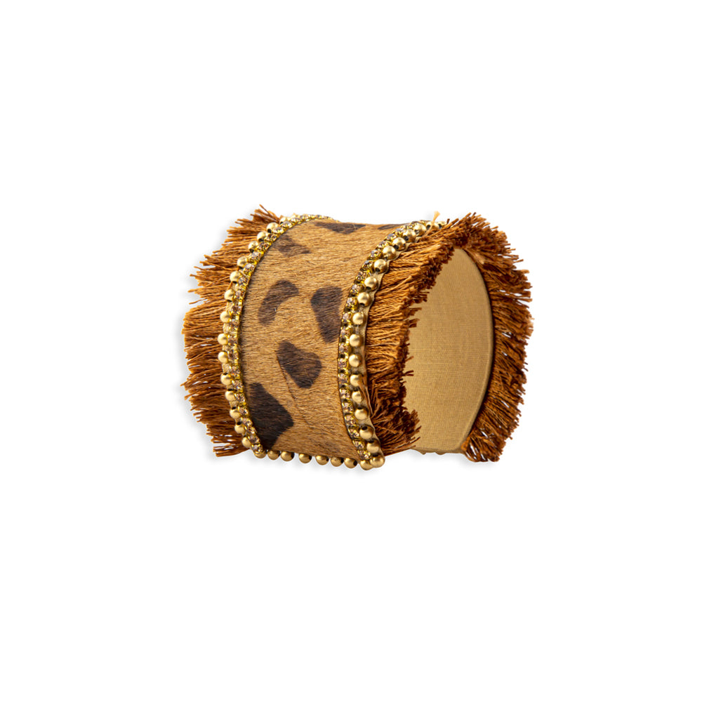 Touch of the Wild Hair-on Hide Cuff Style Bracelet - Myra USA