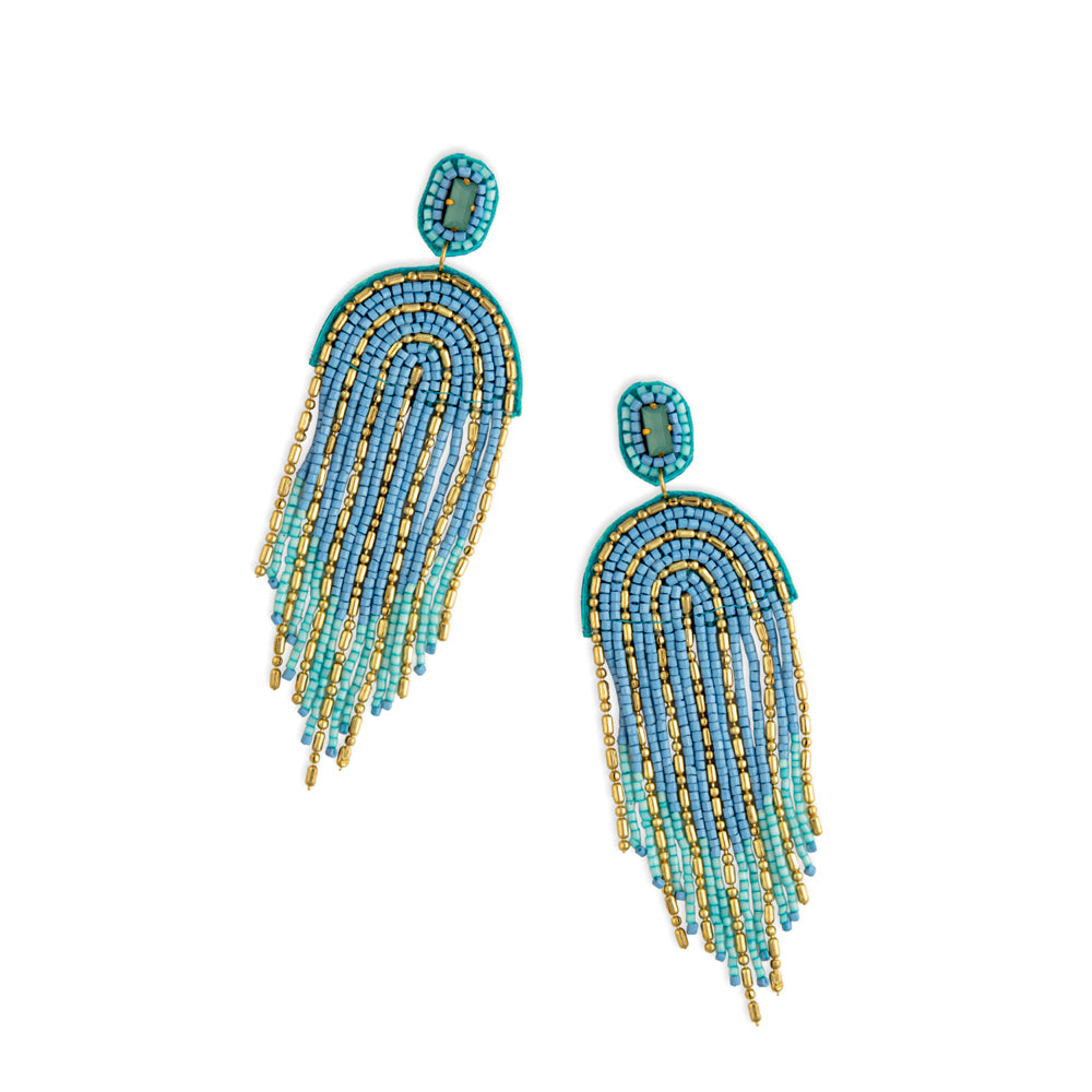 Mother Earth Beaded Earrings - Myra USA