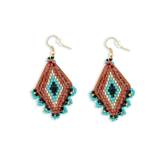 Empowerment Rising Beaded Earrings - Myra USA