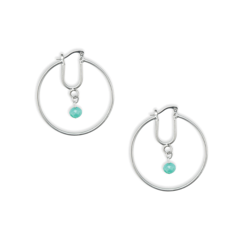 Harvest Moon Hoop Earrings - Myra USA