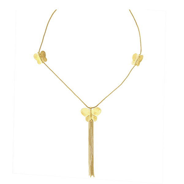 Butterfly Dream Chain Necklace - Myra USA