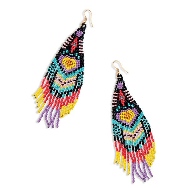 Dancing Joy Beaded Earrings