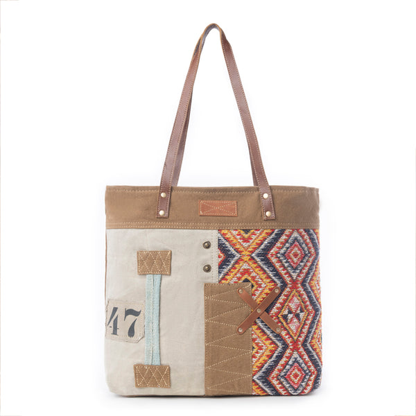Maricopa Coach Line Tote Bag - Myra USA