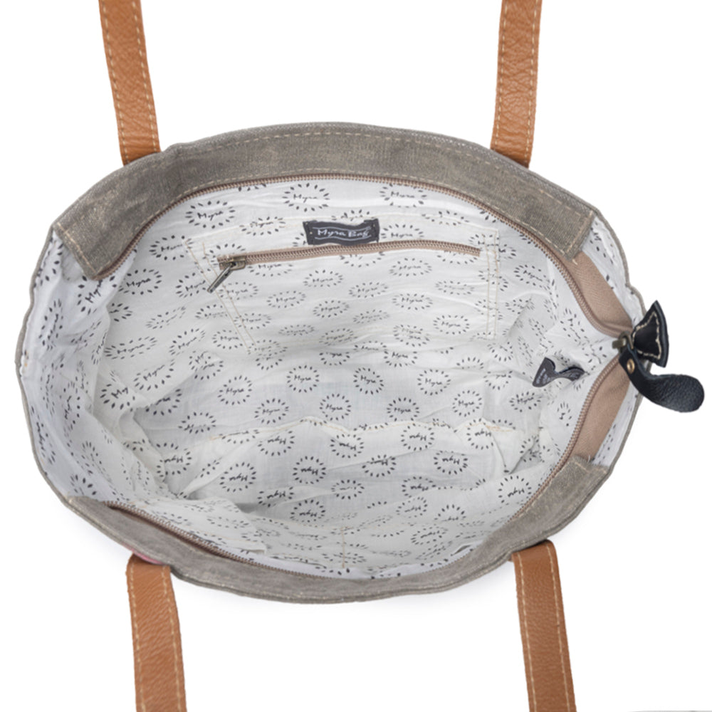Fontaine de Parfums Gray Tote Bag - Myra USA