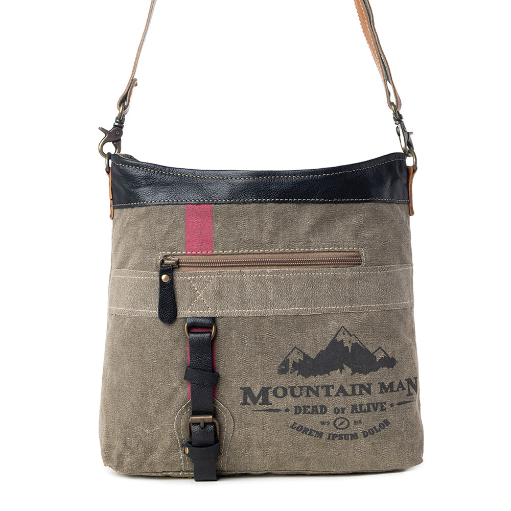 Mountain Man Rustic Shoulder Bag - Myra USA