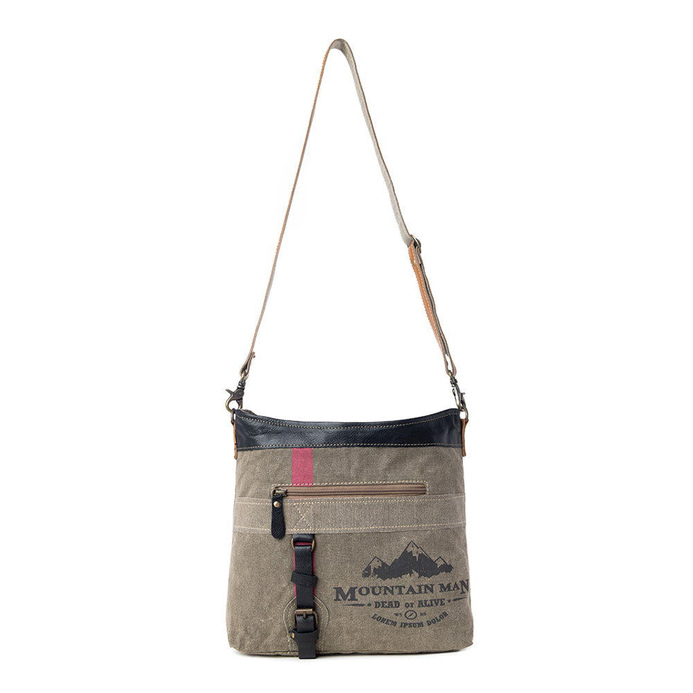 Mountain Man Rustic Shoulder Bag - Myra USA