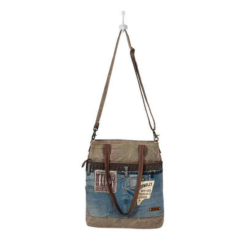 Gormully Denim Tote Bag