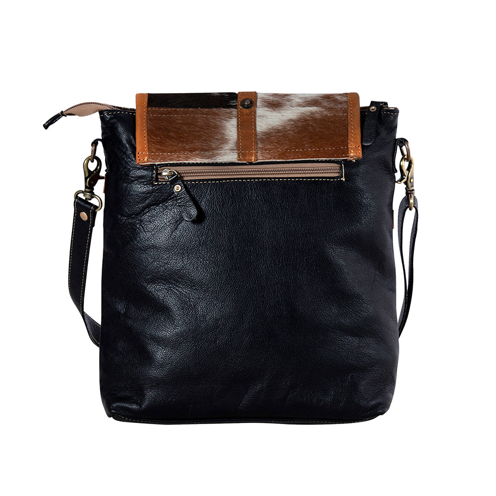 Tyler Ridge Leather Hairon Bag - Myra USA