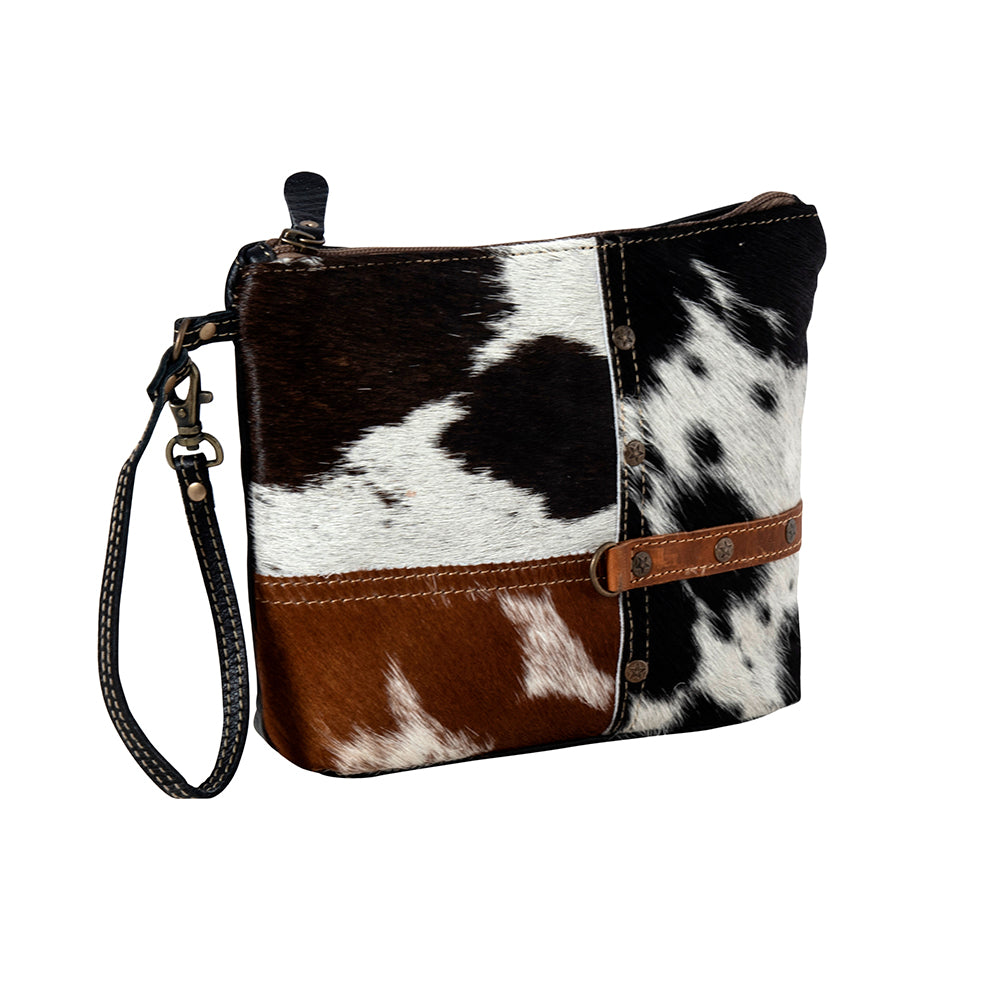 Tyler Ridge Hair-on Hide Pouch - Myra USA