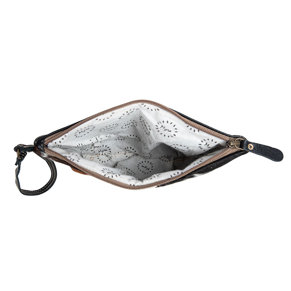 Tyler Ridge Hair-on Hide Pouch - Myra USA