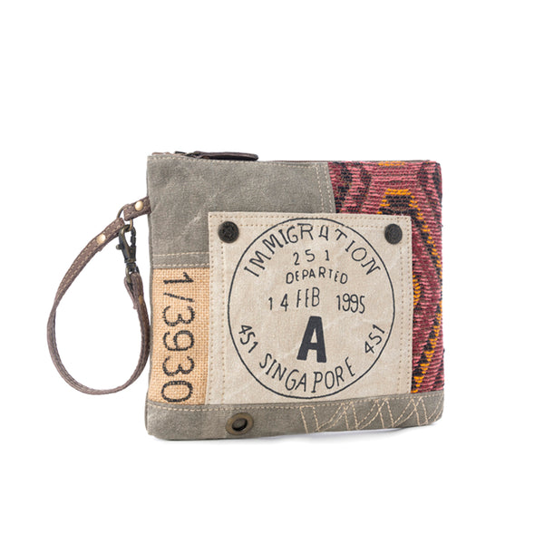 Singapore Port of Call Pouch - Myra USA