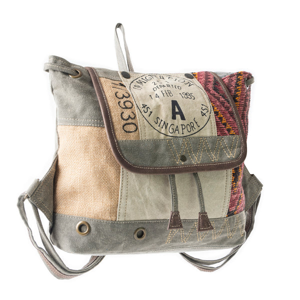 Singapore Port of Call Backpack Bag - Myra USA