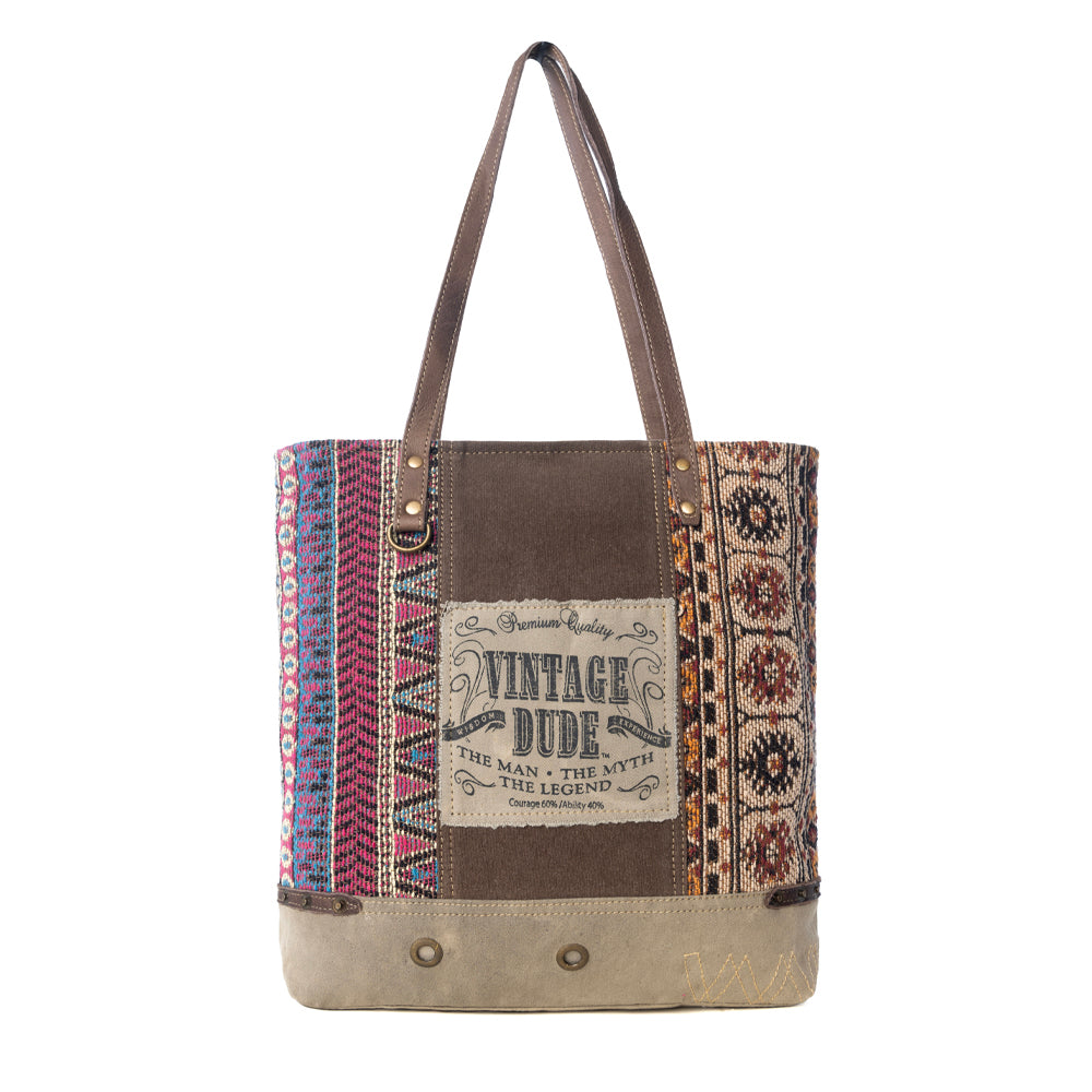 Vintage Journeys Tote Bag - Myra USA