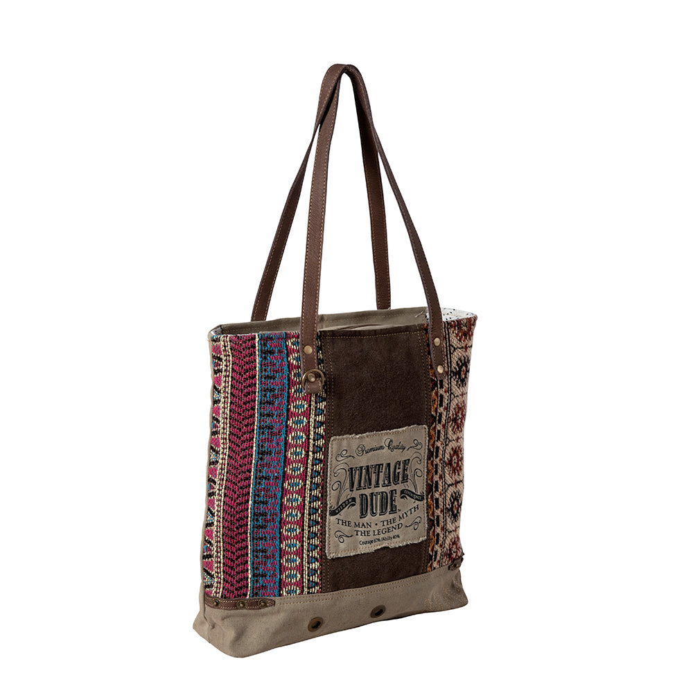 Vintage Journeys Tote Bag - Myra USA