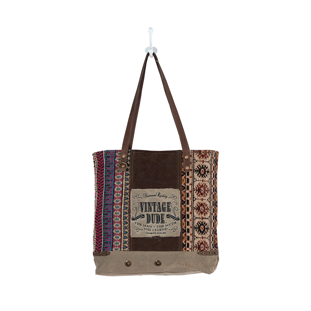 Vintage Journeys Tote Bag - Myra USA