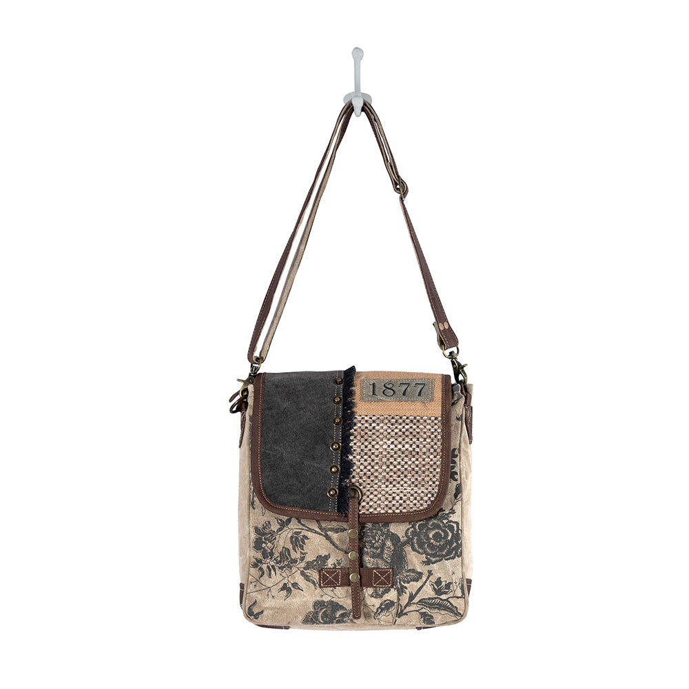 Burlander Floral Patch Shoulder Bag Myra Bags