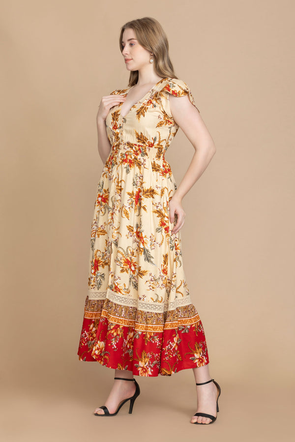 Bohera Georgina Multi-Print Dress - Myra USA
