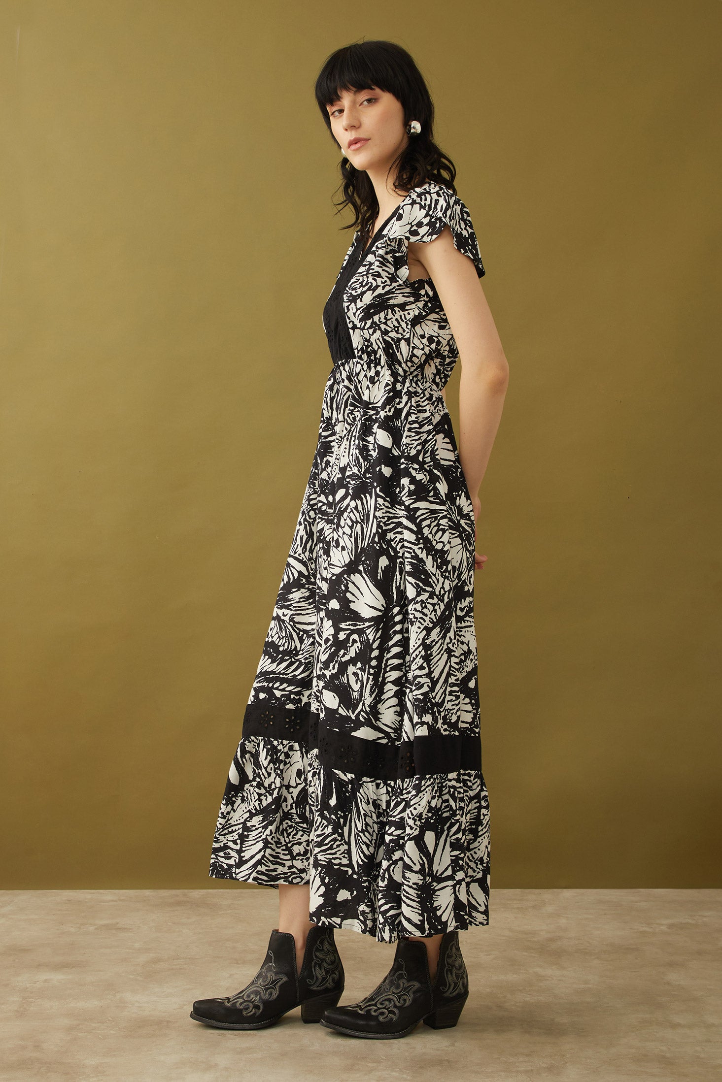 Georgia Ellum Drop Waist Dress - Myra USA