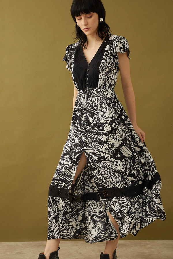 Georgia Ellum Drop Waist Dress - Myra USA