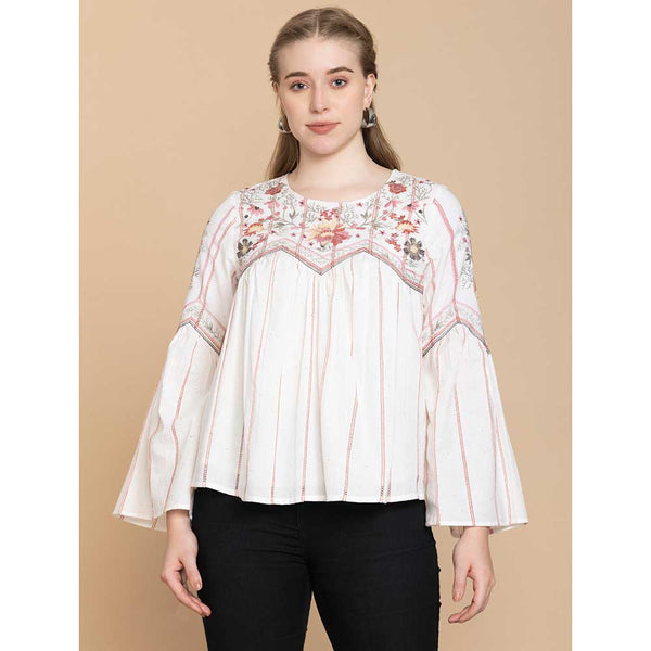 Bohera Cheree Floral Delight Free Flowing Top
