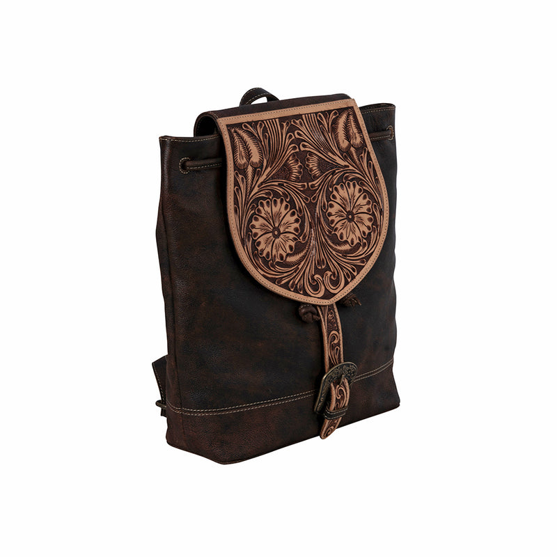 Rolling Plains Hand-tooled Bag