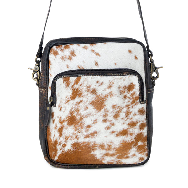 Silver Mine Leather & Hairon Bag - Myra USA