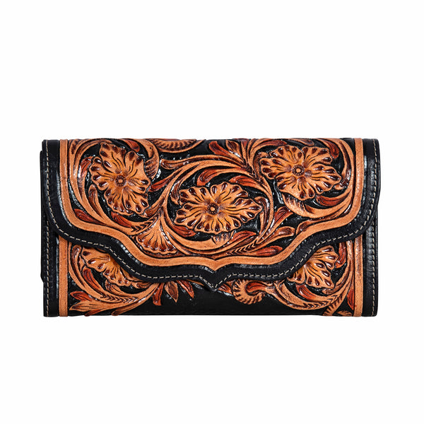 Juan Antonio Red Tooled Leather Crossbody Bag – Western Passion