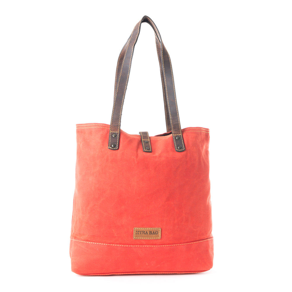 Graded Cotton Woven Canvas Tote Bag - Myra USA