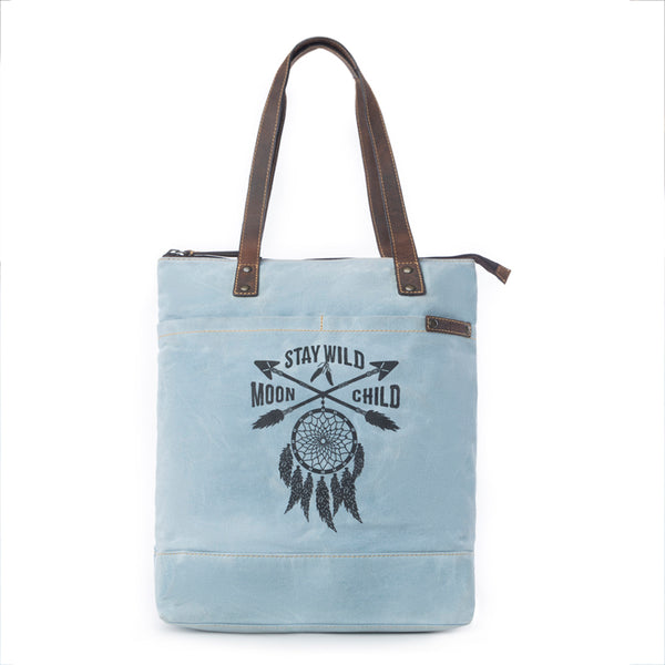 Stay Wild Moon Child Tote Bag - Myra USA
