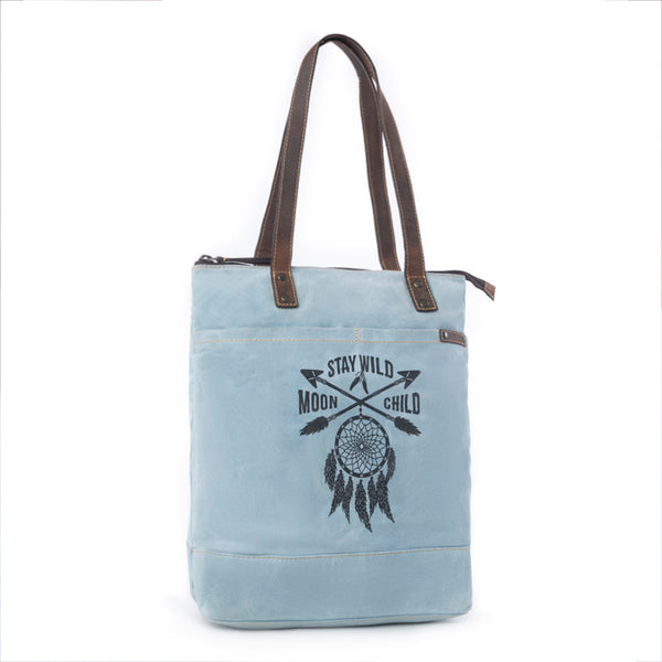 Stay Wild Moon Child Tote Bag - Myra USA