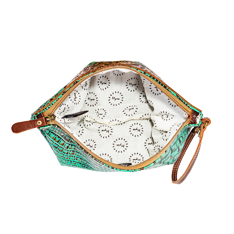 Sipala Hand-tooled Clutch Bag