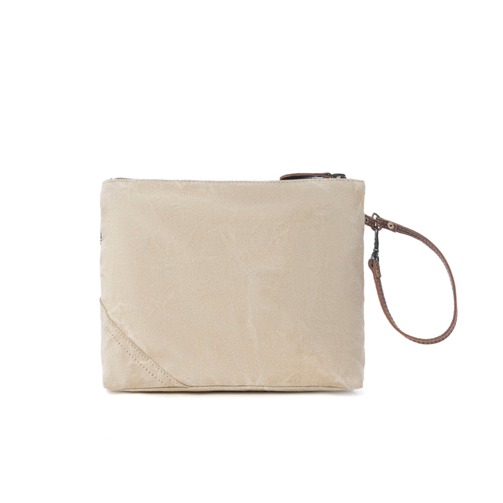Blue Whales Bay Pouch - Myra USA