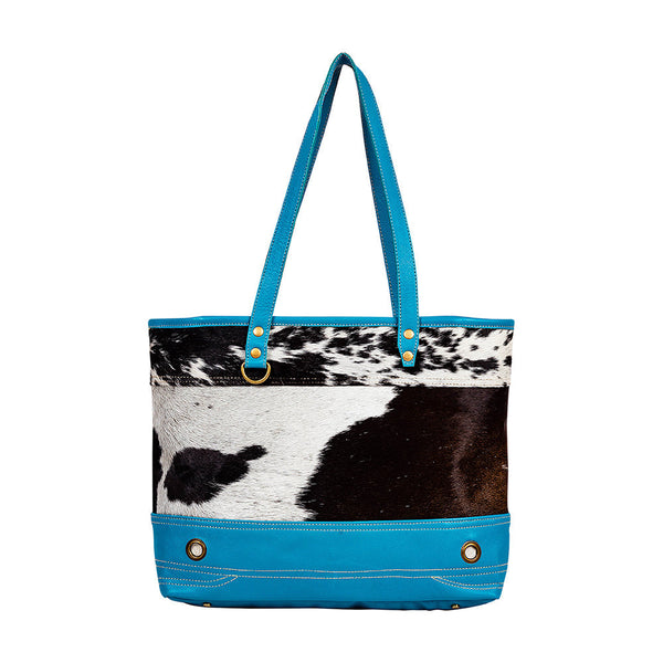 Blue Ridge Carolina Leather & Hairon Bag - Myra USA