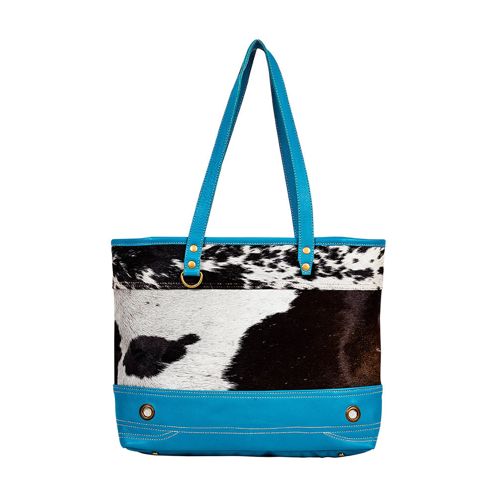 Blue Ridge Carolina Leather & Hairon Bag – Myra USA