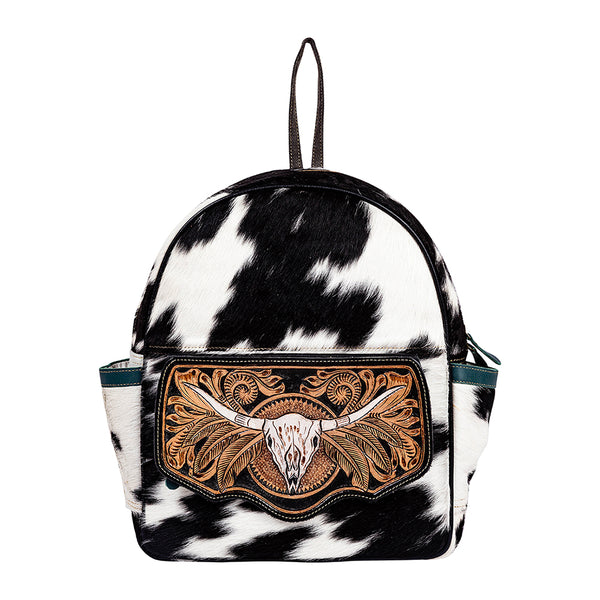 Spirit of the Herd Hand-Tooled Bag - Myra USA