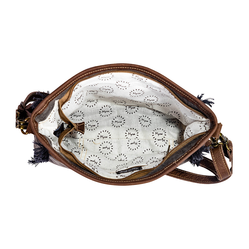 Barcelonnette Denim Small & Crossbody Bag - Myra USA