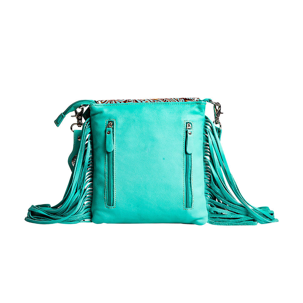 Tellard Falls Concealed-Carry Bag In Turquoise - Myra USA