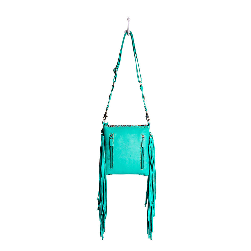 Tellard Falls Concealed-Carry Bag In Turquoise - Myra USA