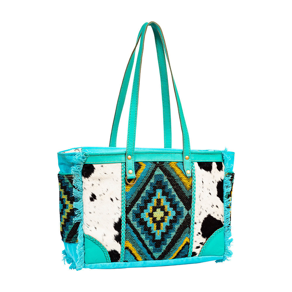 Tonga Ridge Small Bag In Turquoise - Myra USA