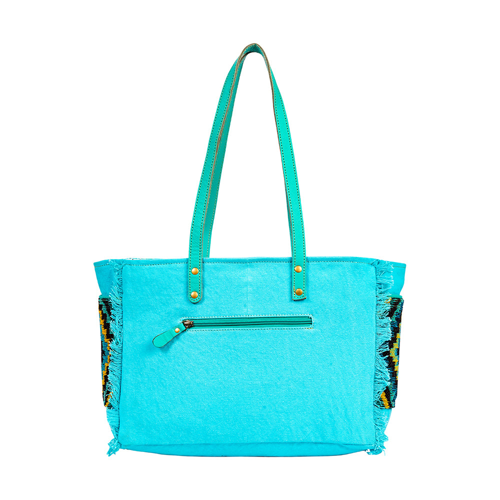 Tonga Ridge Small Bag In Turquoise - Myra USA