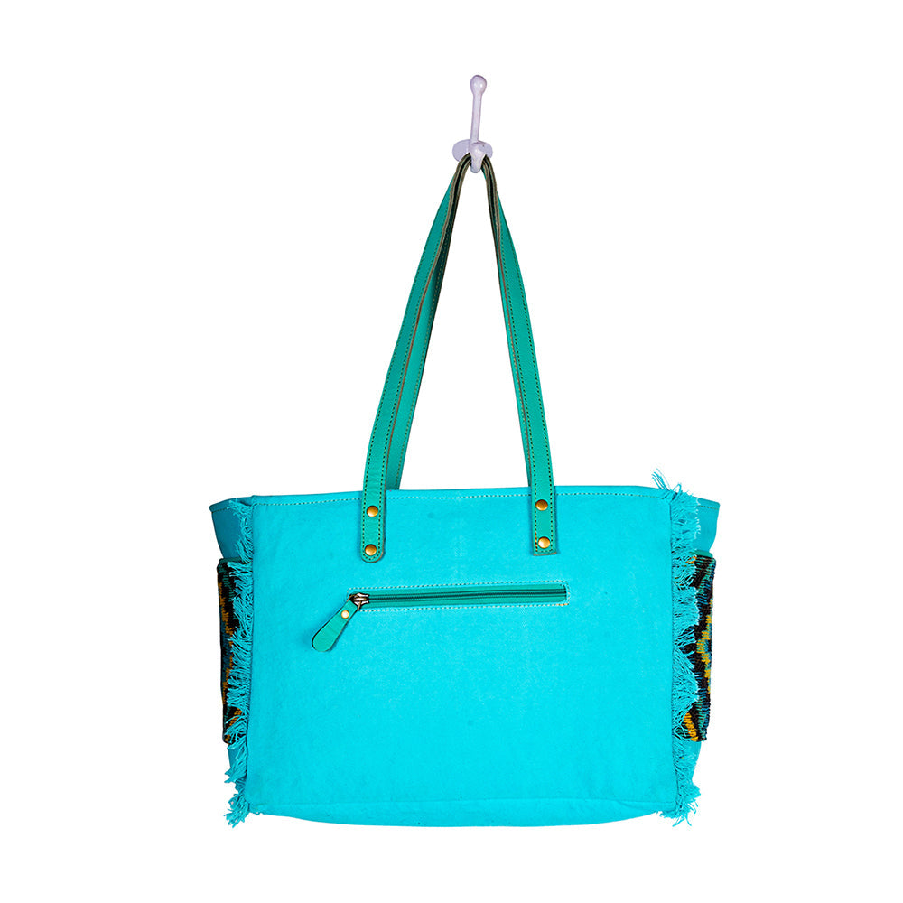 Tonga Ridge Small Bag In Turquoise - Myra USA