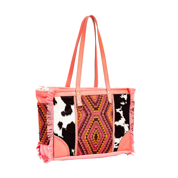 Tonga Ridge Small Bag In Salmon & Pink - Myra USA