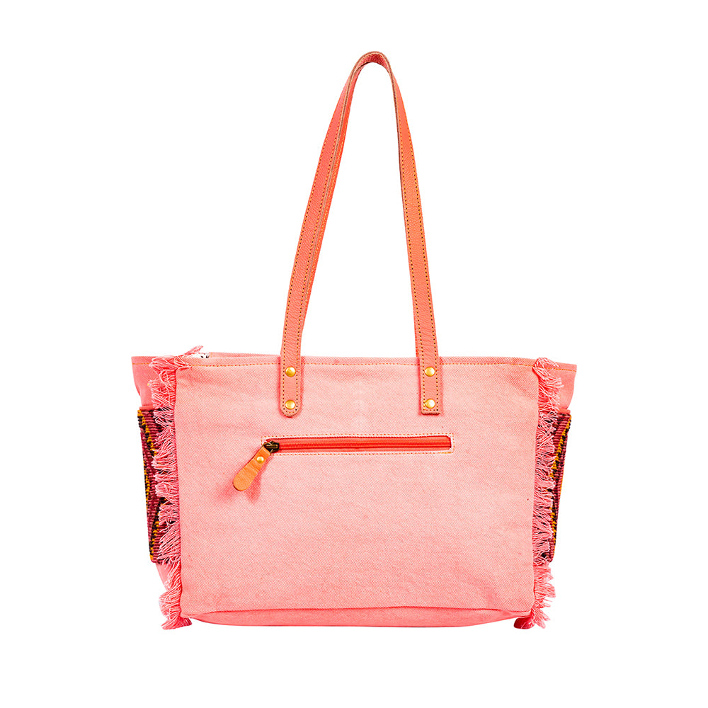 Tonga Ridge Small Bag In Salmon & Pink - Myra USA