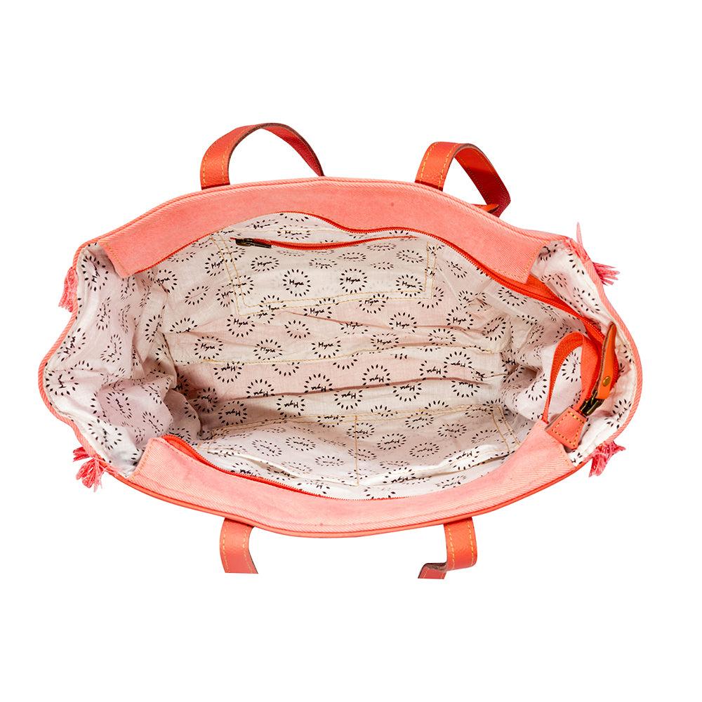 Tonga Ridge Small Bag In Salmon & Pink - Myra USA